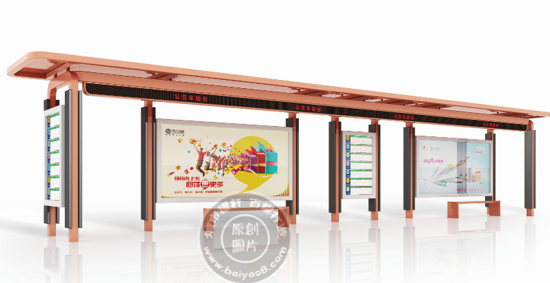 現(xiàn)代風格候車亭設(shè)計圖 現(xiàn)代風格候車亭設(shè)計圖